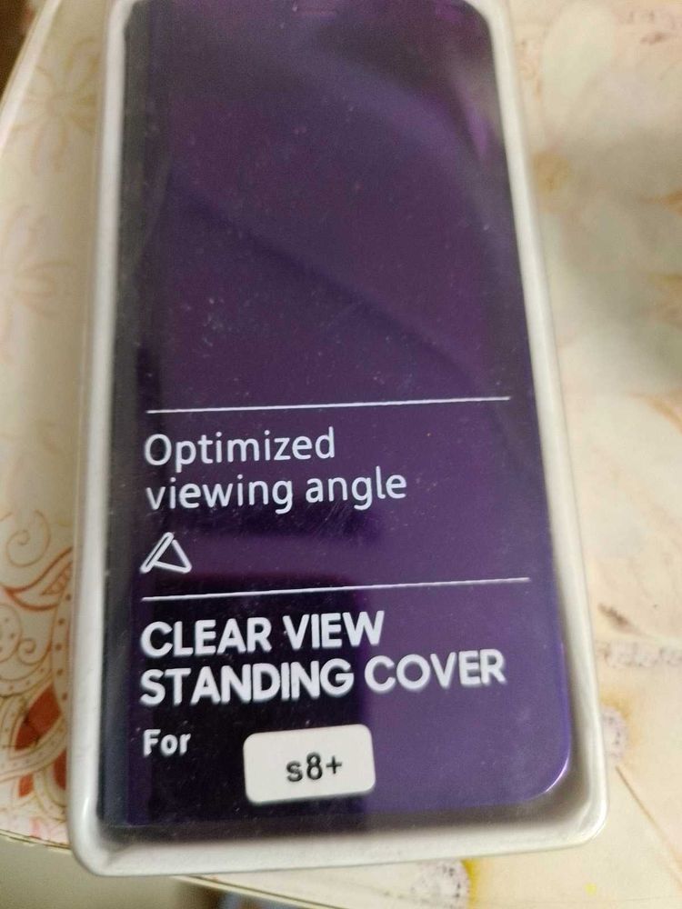 Samsung Galaxy S8+ Clear View Standing Cover