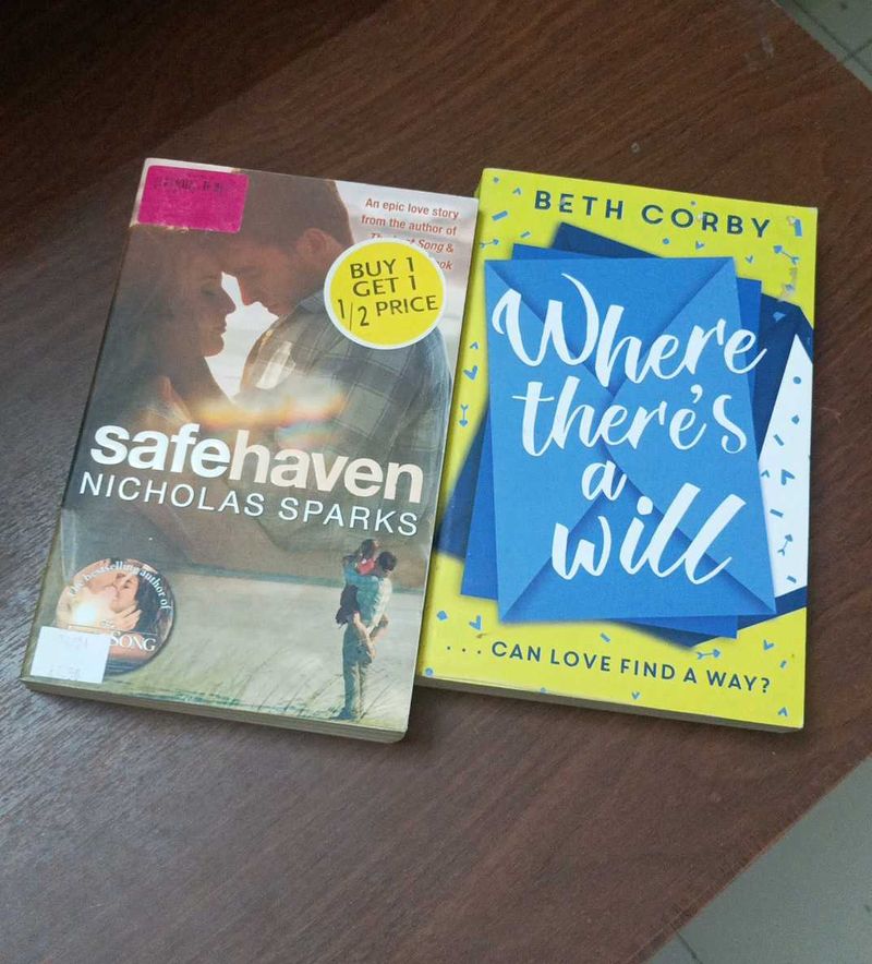 Nicolas Sparks Safe Haven And Where There's A Will