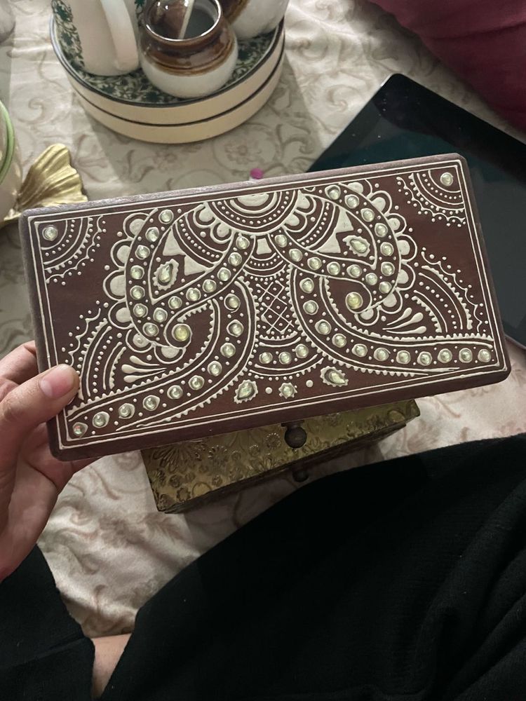 Handcrafted Decorative Wooden Box
