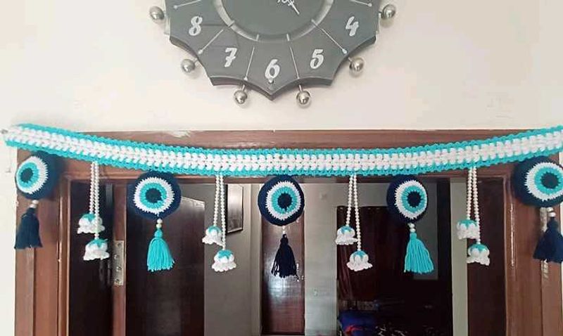 Handmade Evil Eye Door Hanging