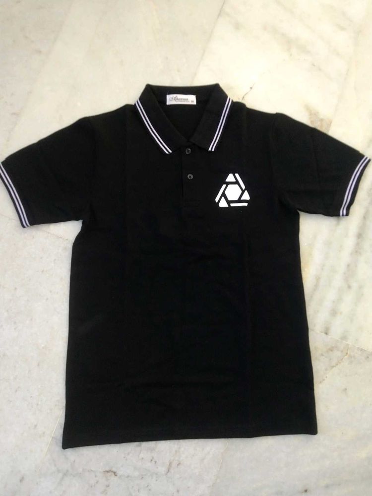 Black Polo T-shirt(Pack of 2)