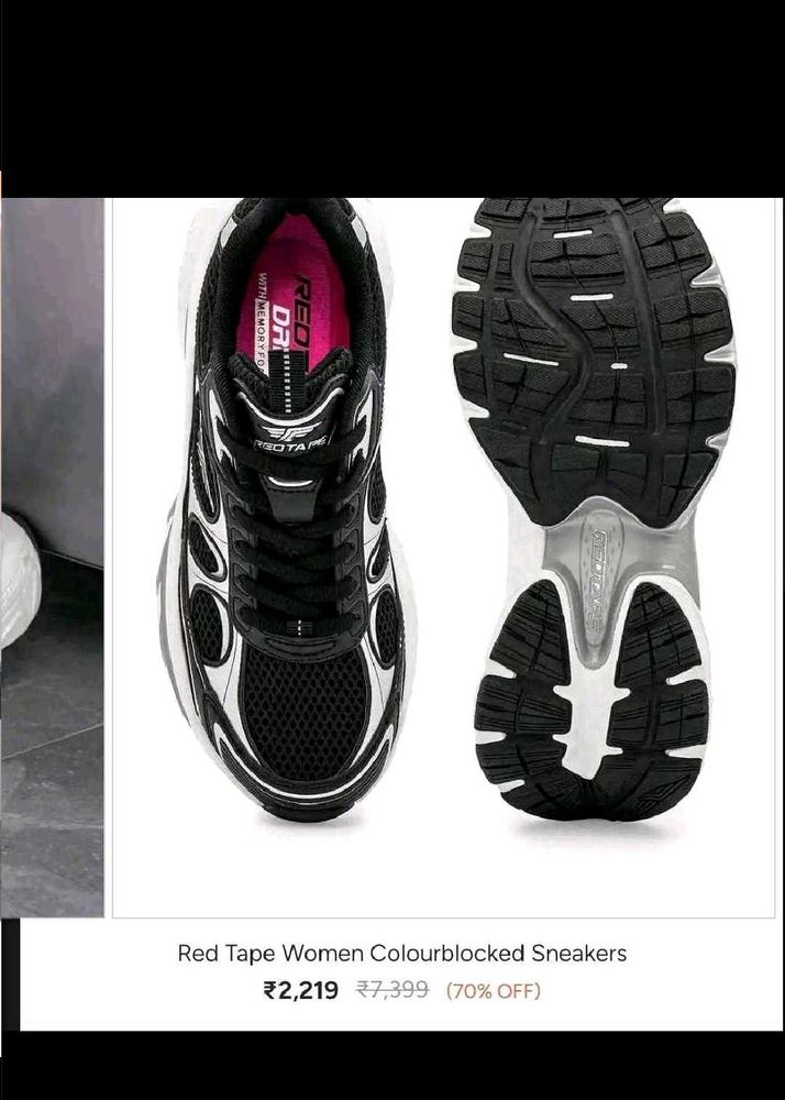 used Red Tape Women Colourblocked Sneakers