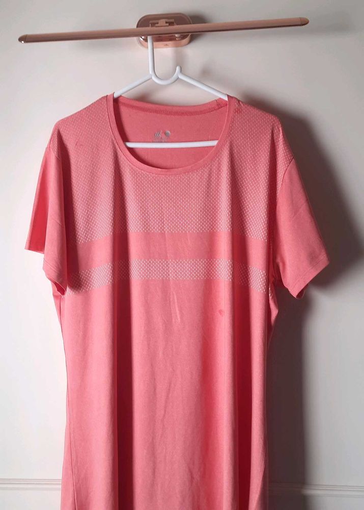 Unused Coral Pink Athletic T-Shirt