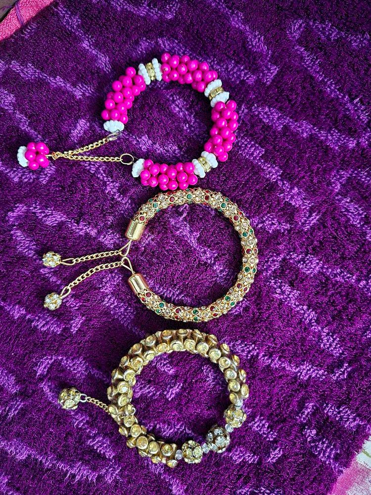 Set of 3 Beaded Beautiful bracelets