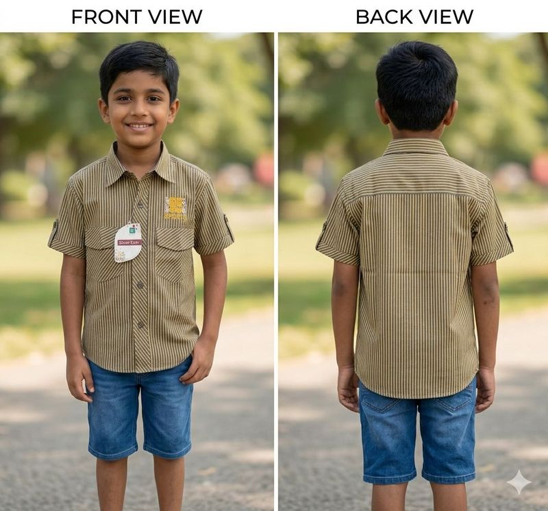 Boys halfsleeves shirt