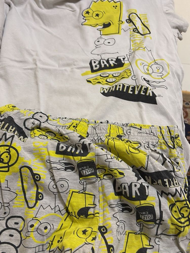 The Simpsons T-shirt  short Set