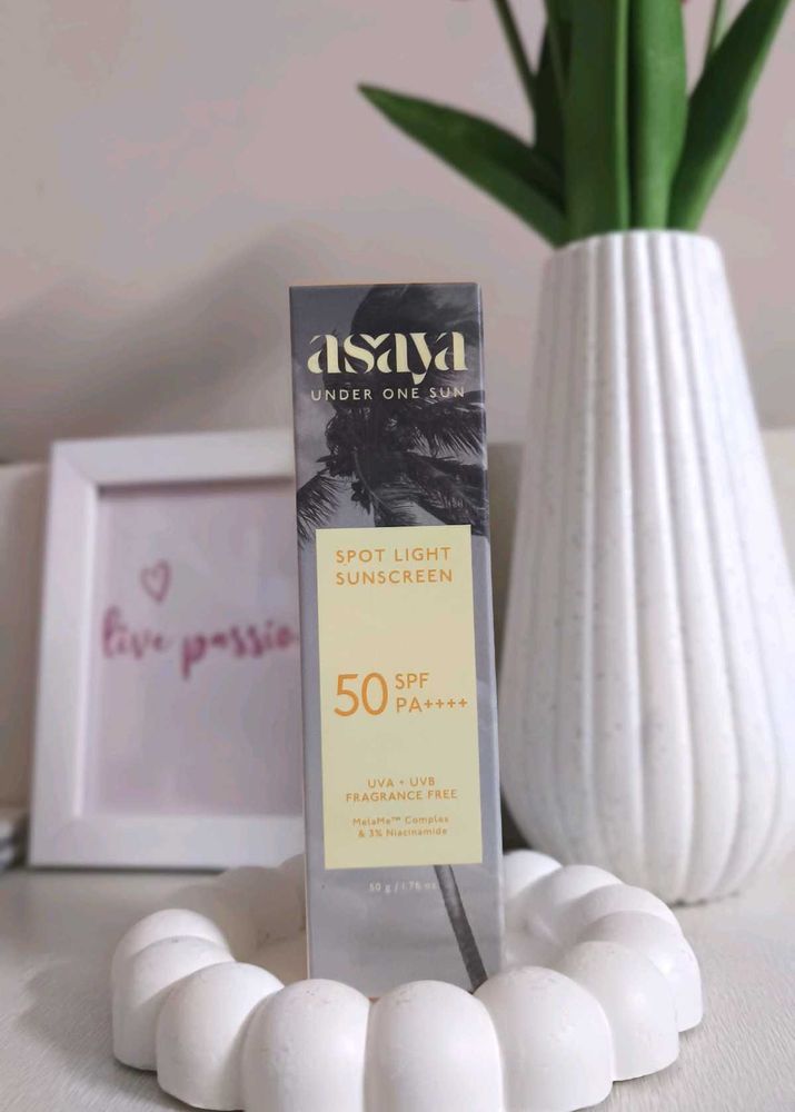 ASAYA Spot Light Sunscreen SPF 50