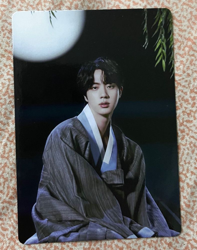 BTS JIN OFFICIAL PHOTOCARD
