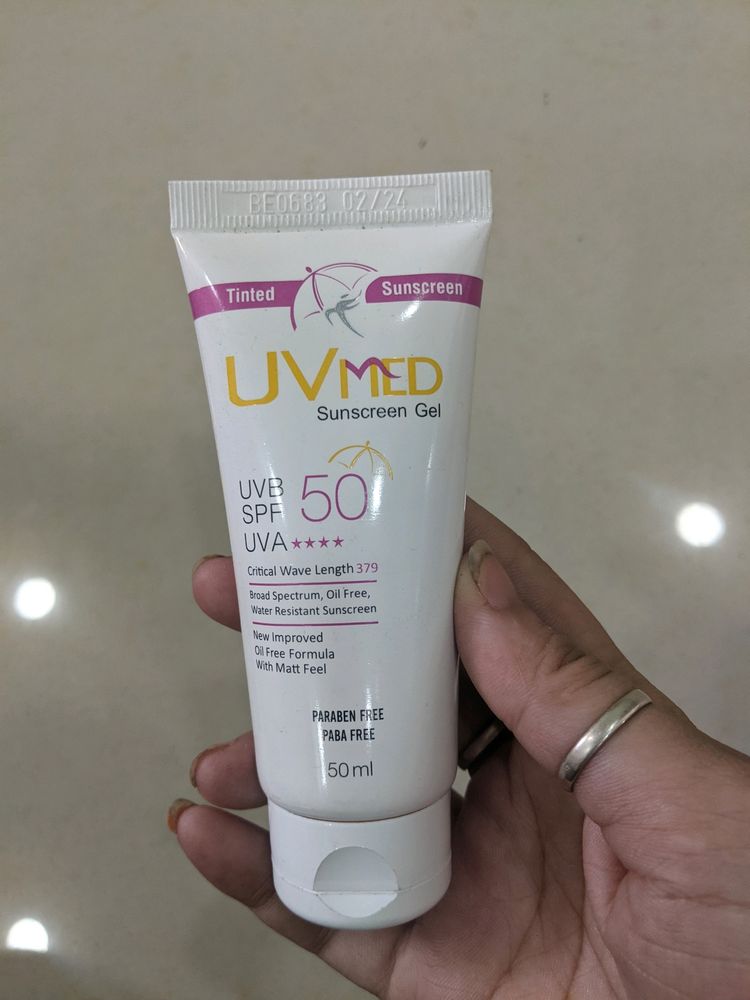 Uvmed Sunscreen SPF 50 New
