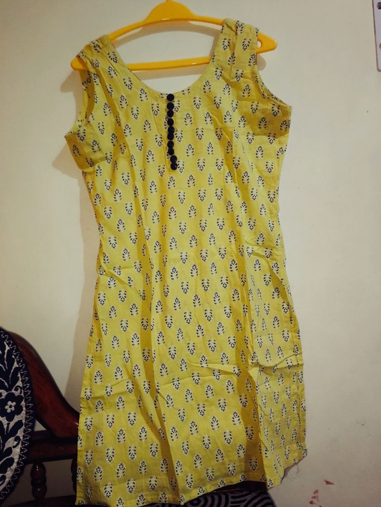 Cut sleeves Design Women Kurta