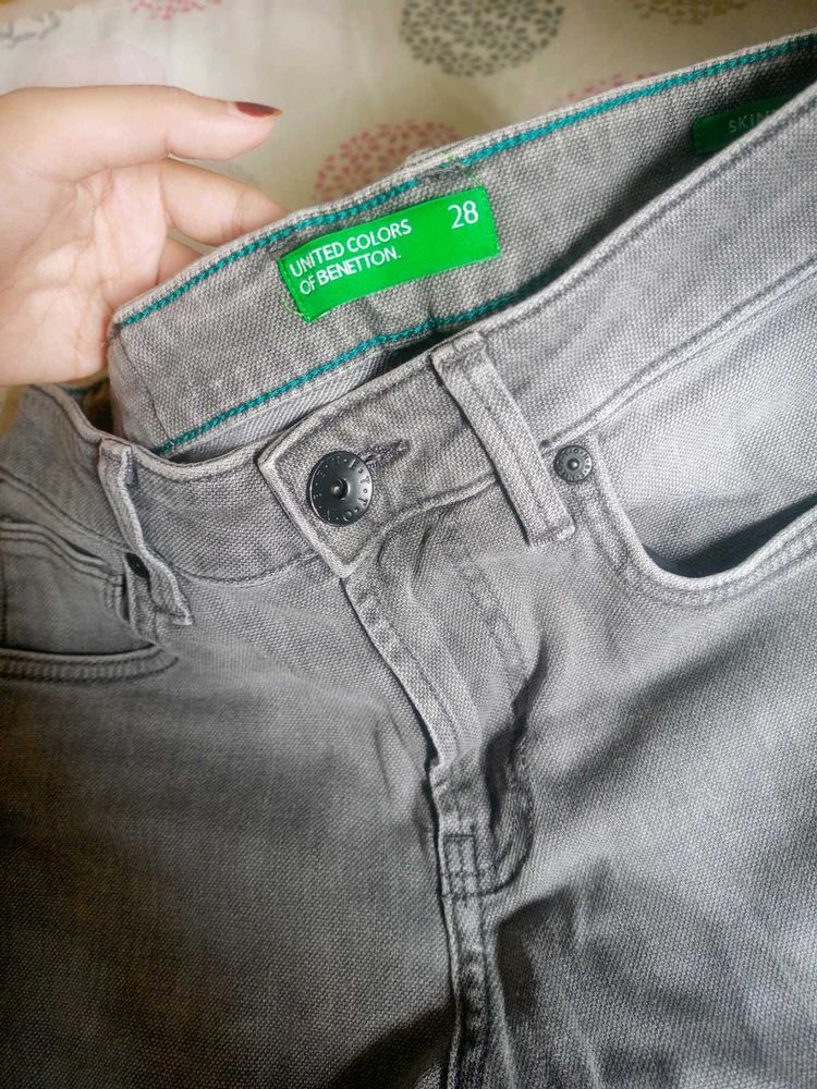 United Colors of Benetton Grey Jeans