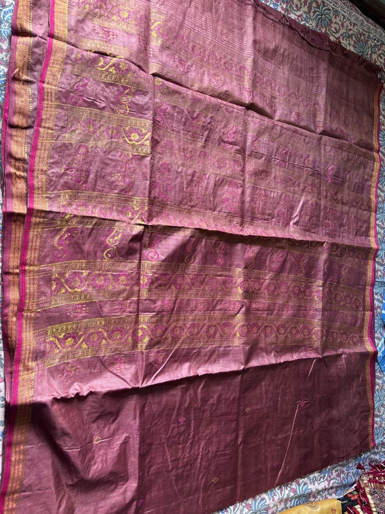 Pure tussar odisha weave saree