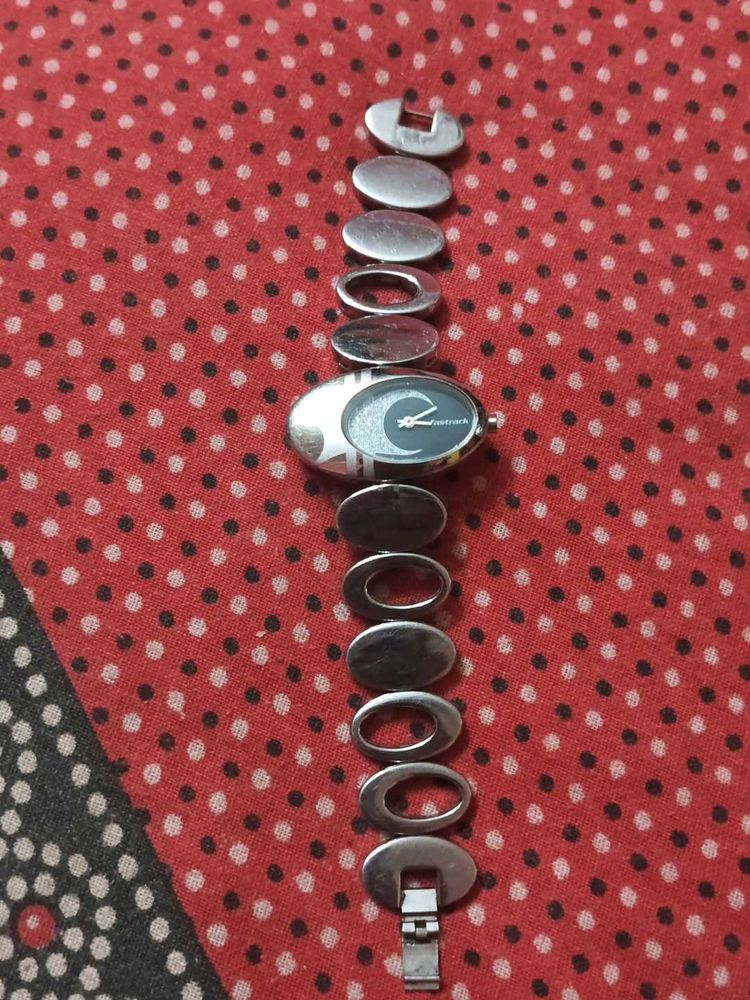 Elegant Silver Tone Watch