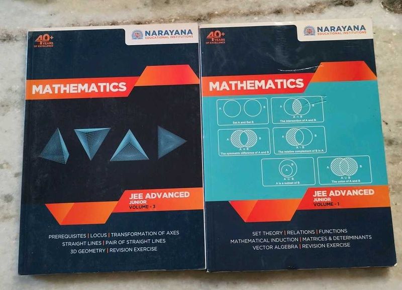JEE Advanced Junior Mathematics Books