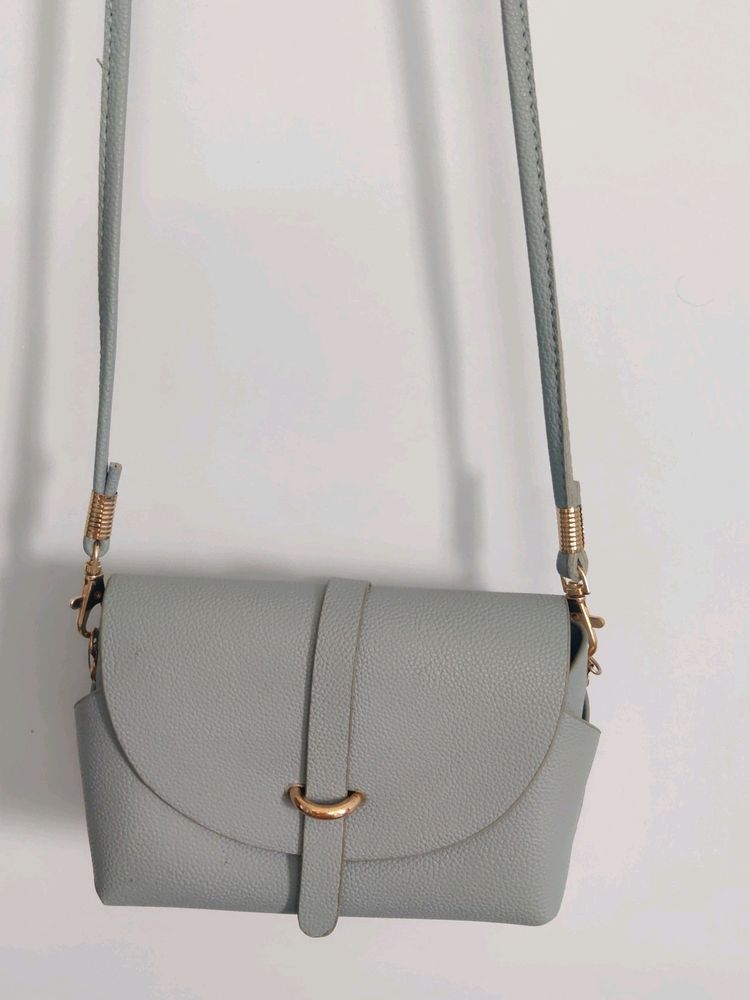 Blue Sling Bag