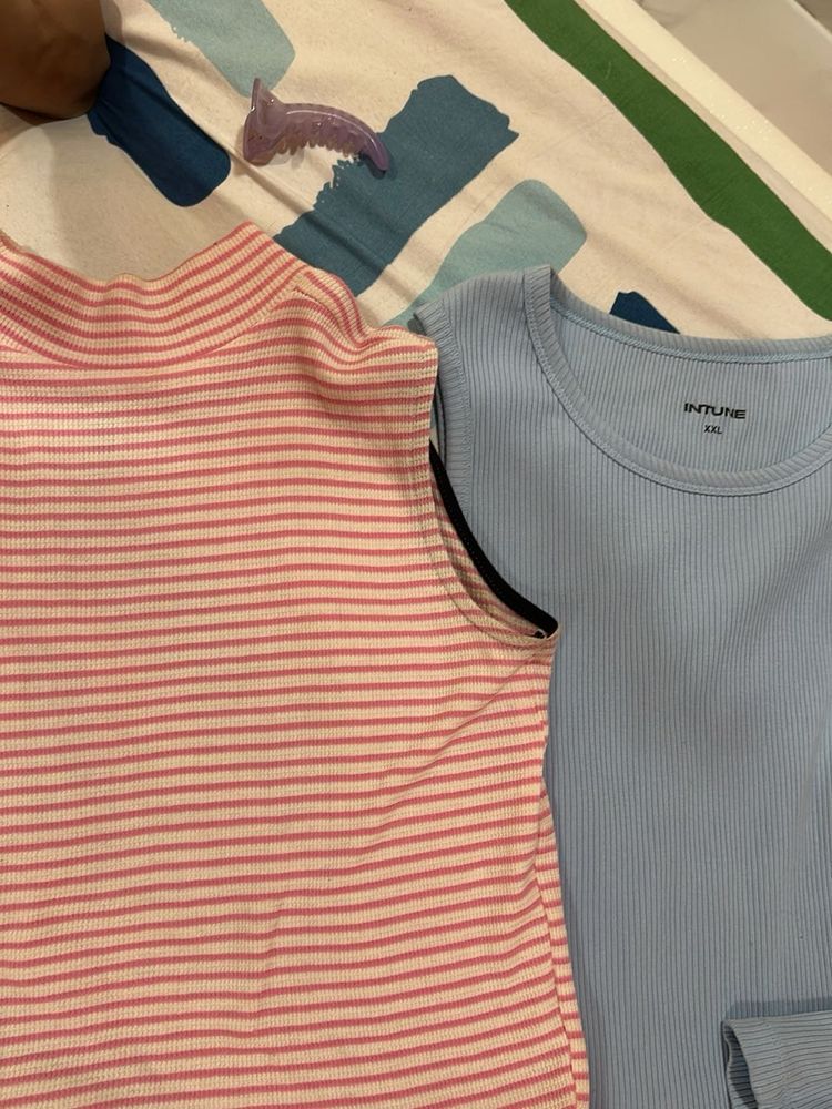 set of two tank tops