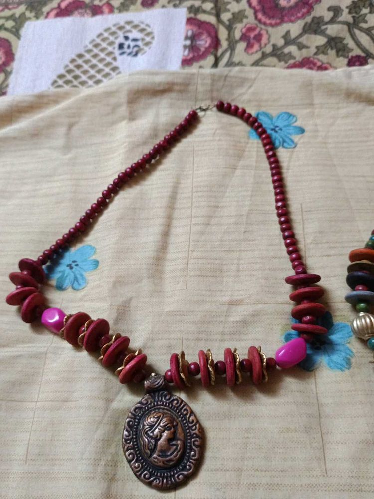 Bohemian Style Beaded Necklace
