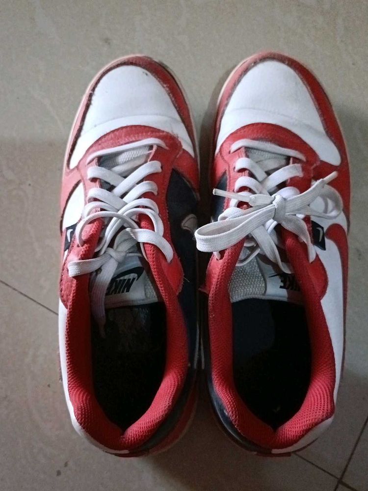 Nike Red &amp; White Sneakers (Original)