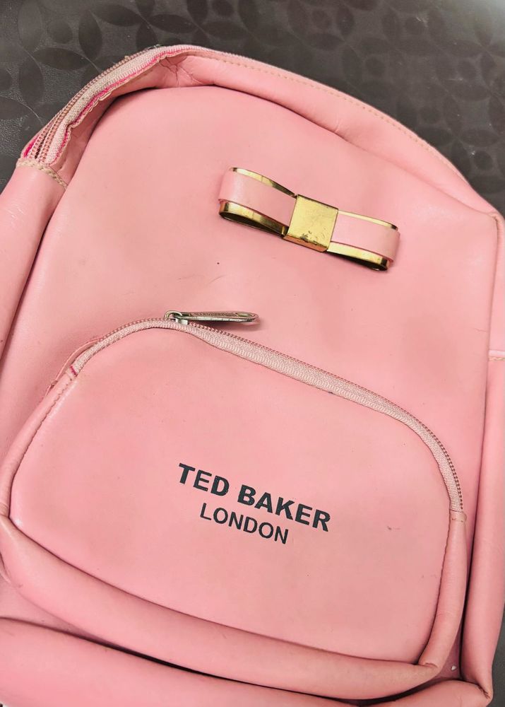 Cute Pink Ted Baker Backpack