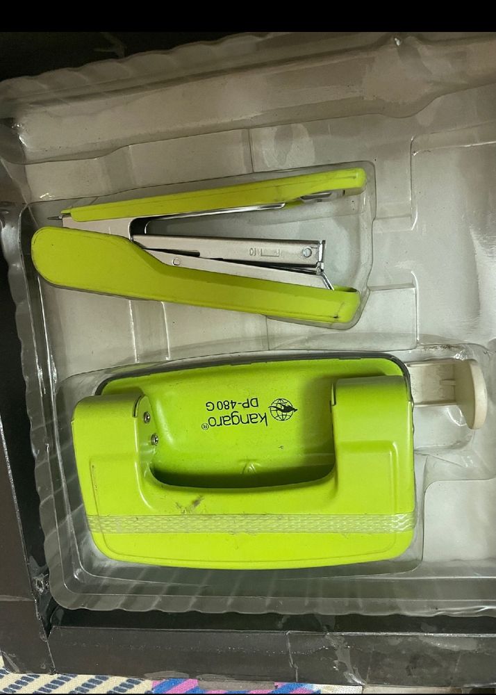 Kangaroo Branded Unused Stapler N Perforator Only