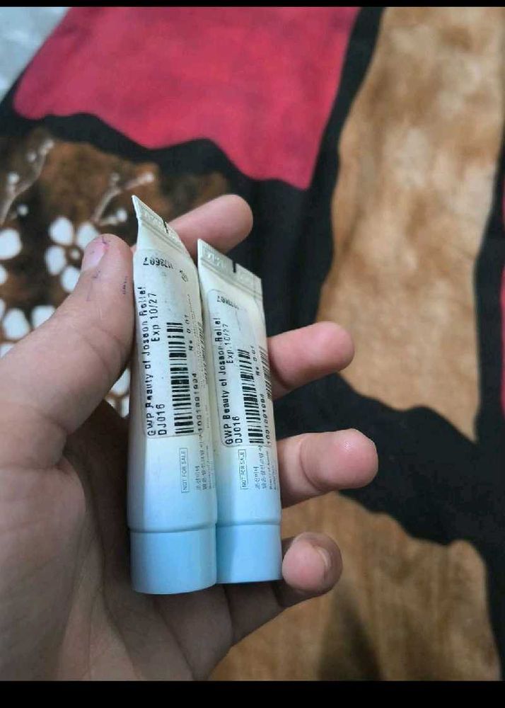 pack Of  2 Korean  Sunscreen  New Seal   10 ml bot