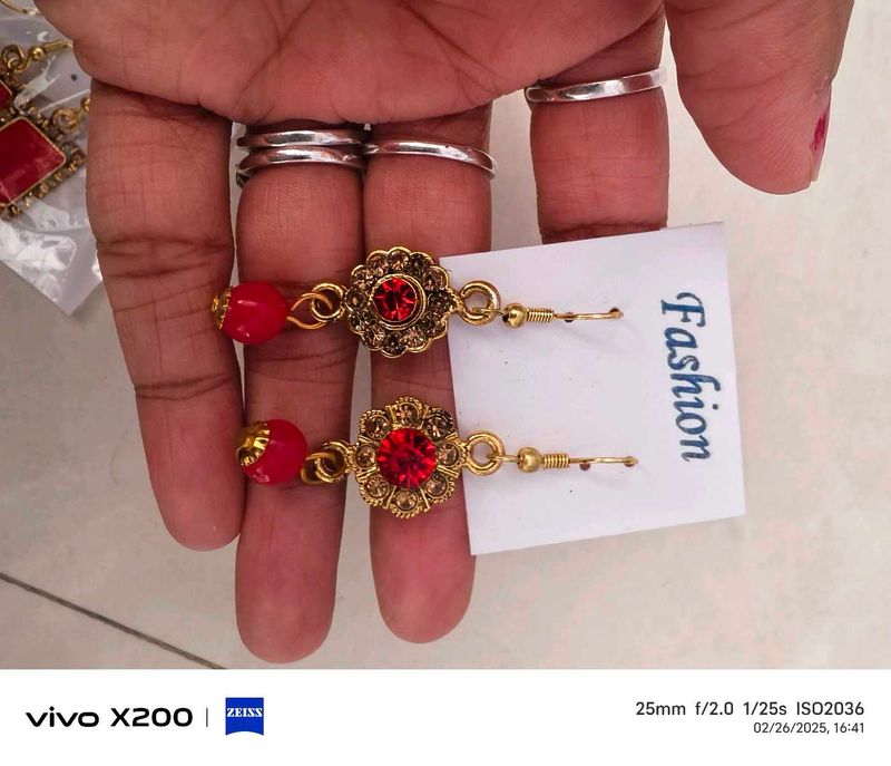 PACK OF 3 NEW EARINGS @DHAMAKA SALE