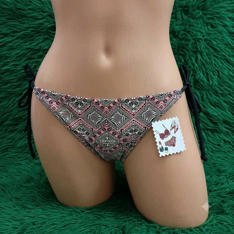 Patterned🫴🏻🎁 Bikini Bottoms