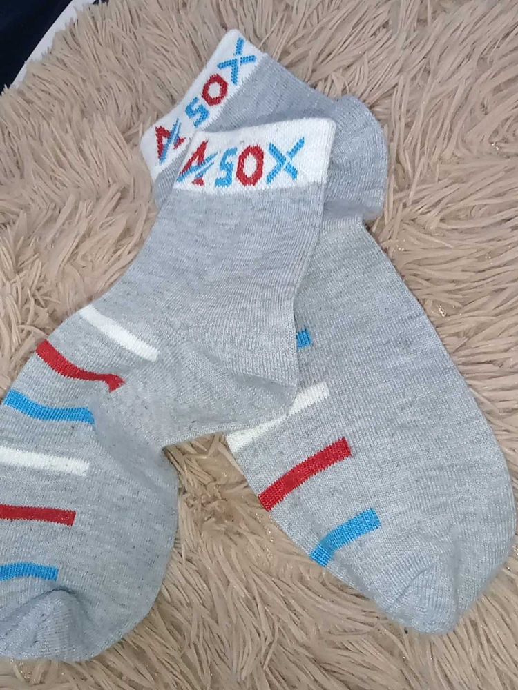 Striped Crew Socks
