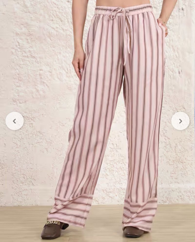 Striped Wide Leg Pants