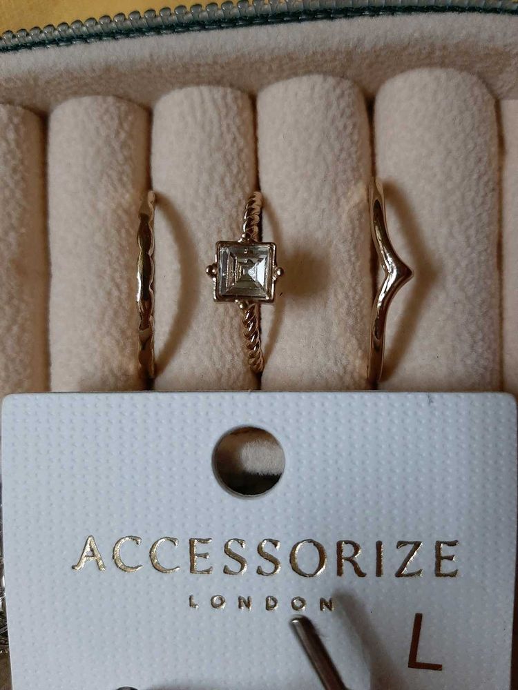 Accessorize London Ring Set