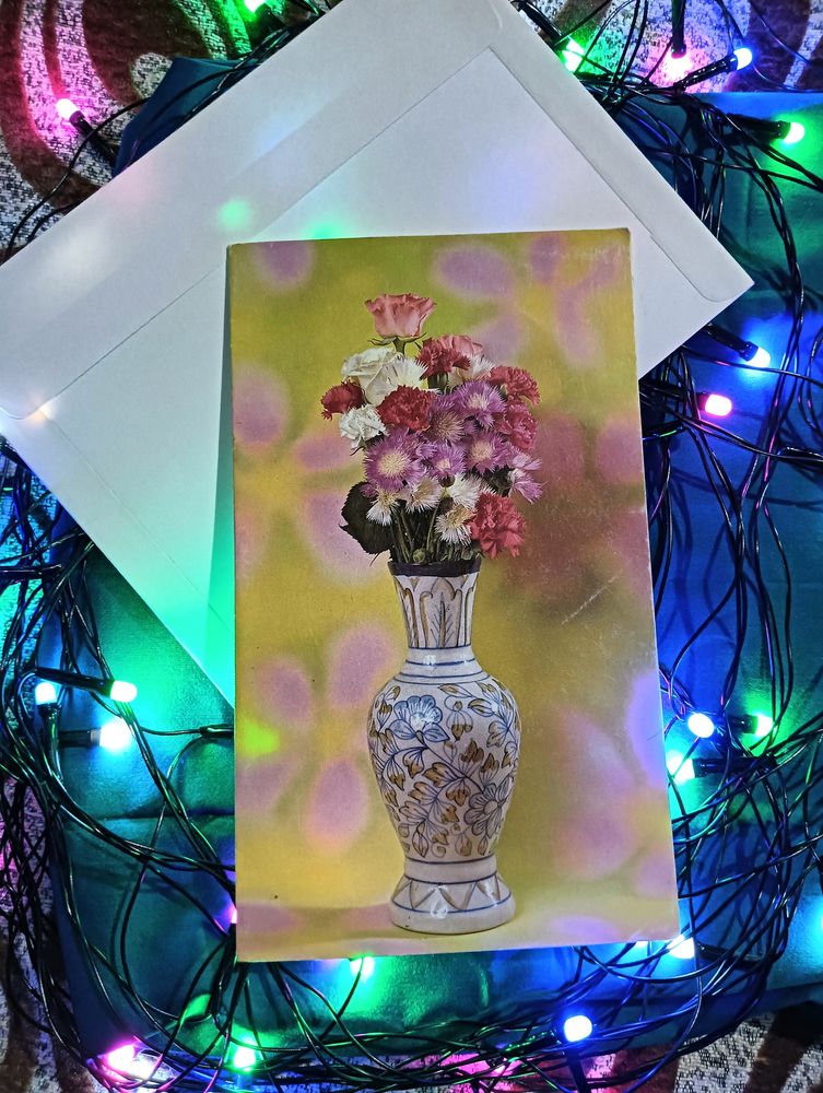 NEW YEAR GREETING CARD With Cover #newyear Happy N
