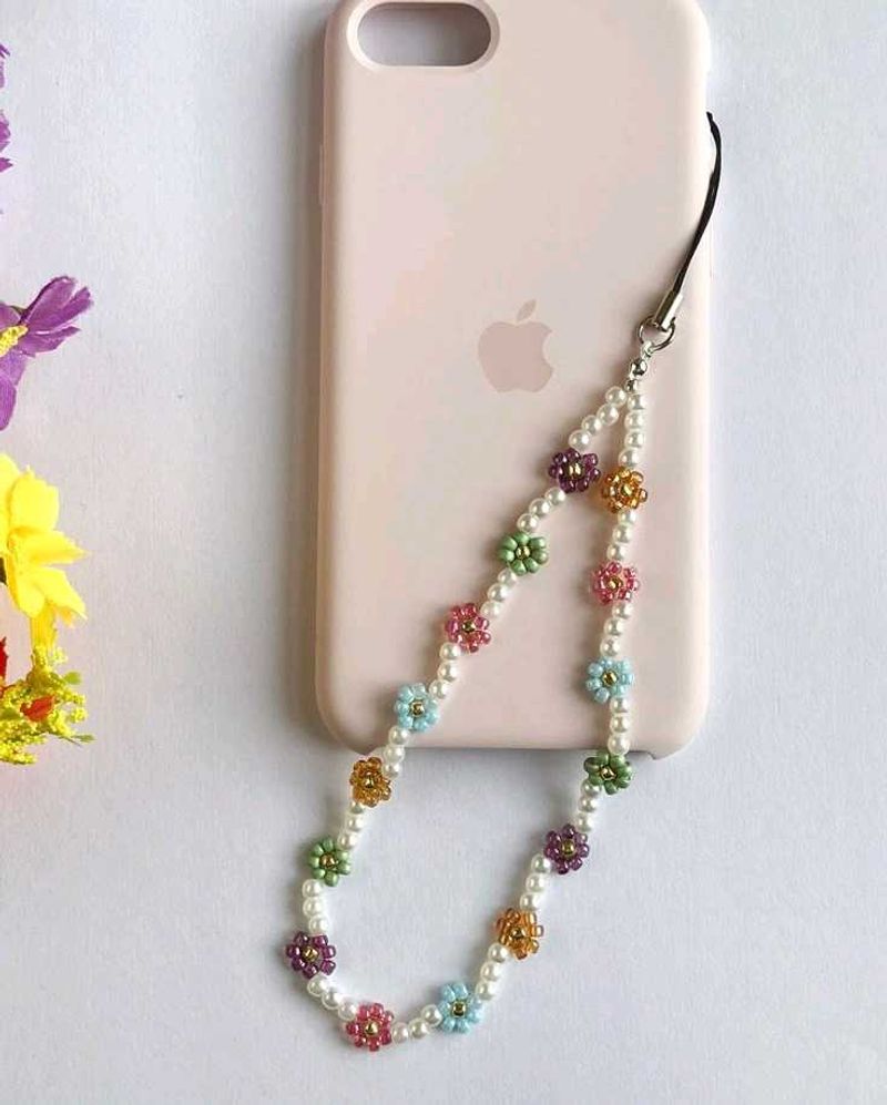 Beaded Phone Charm Strap✨