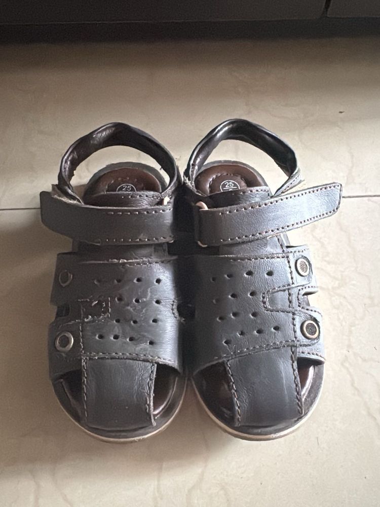 Boys Dark Brown Sandals