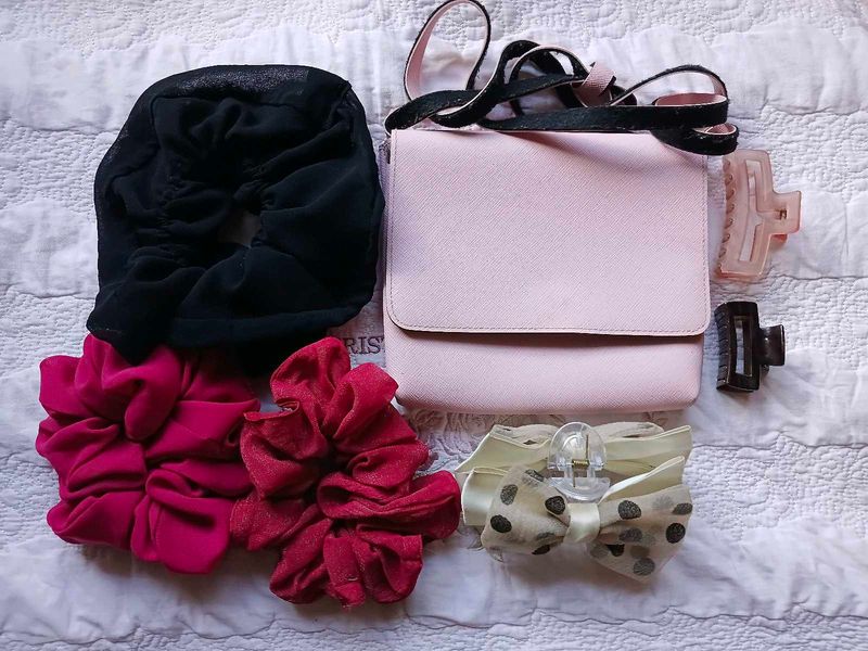 Chic Hair Accessories &amp; Bag Set