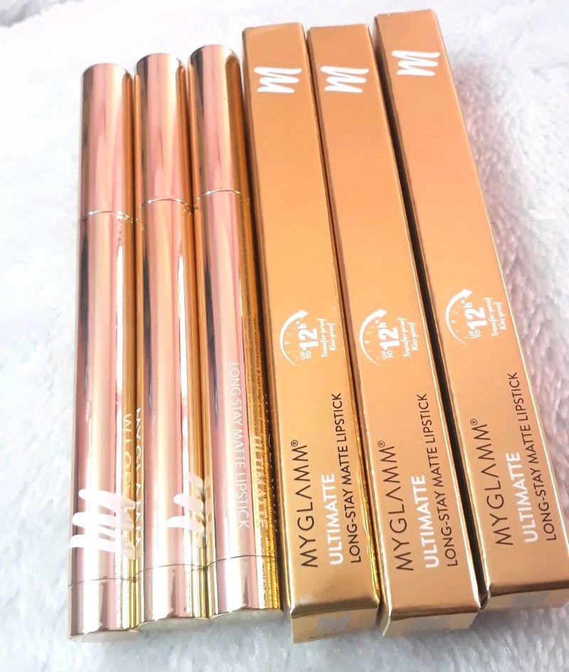 Myglamm Ultimate lipstick 3 Combo
