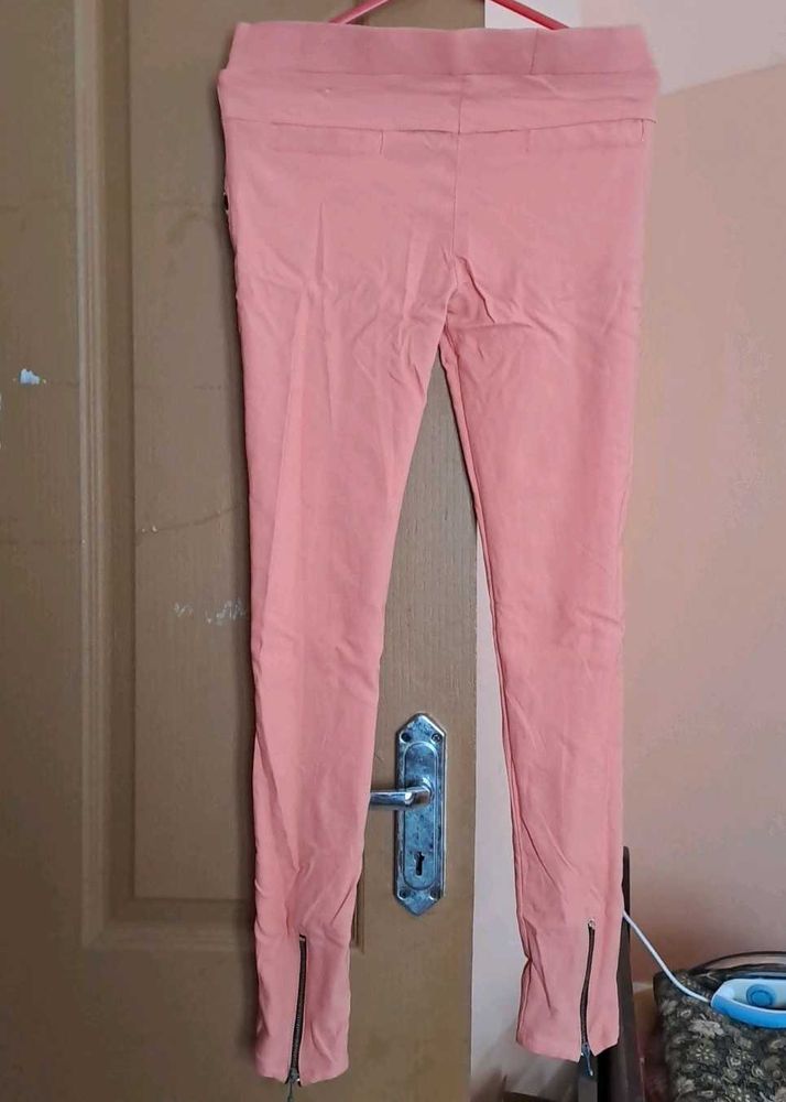Stylish Peach jeggings