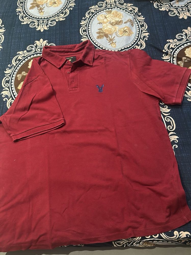 Men's Red Polo Shirt