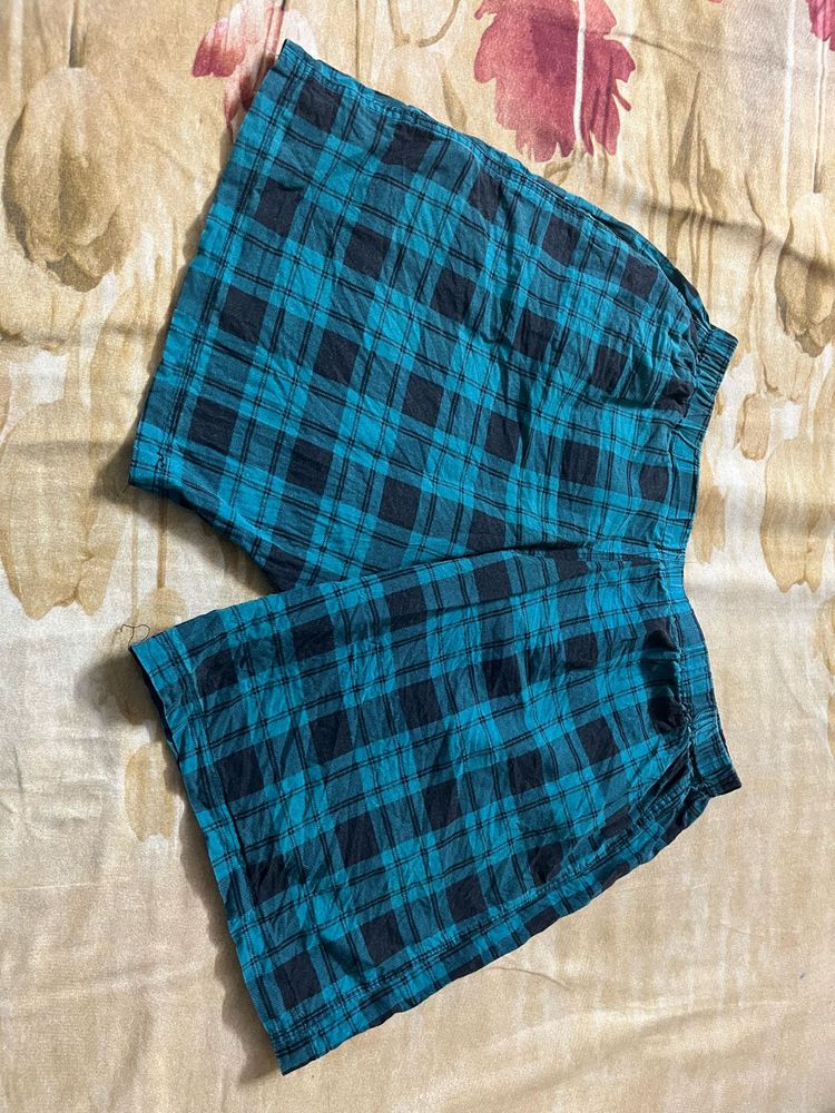 Comfy Plaid Lounge Shorts