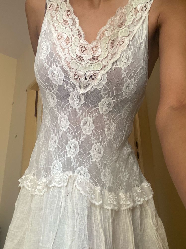 Vintage Lace lingerie style dress