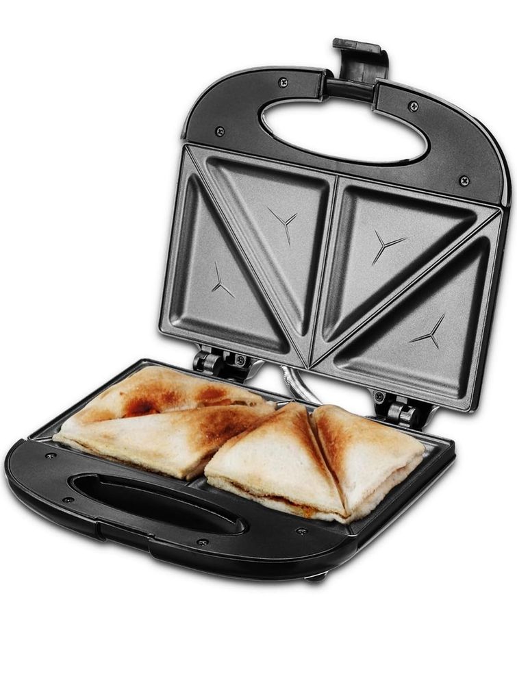 🆕 Electric Sandwich Maker &amp; Toaster | Non-Stick