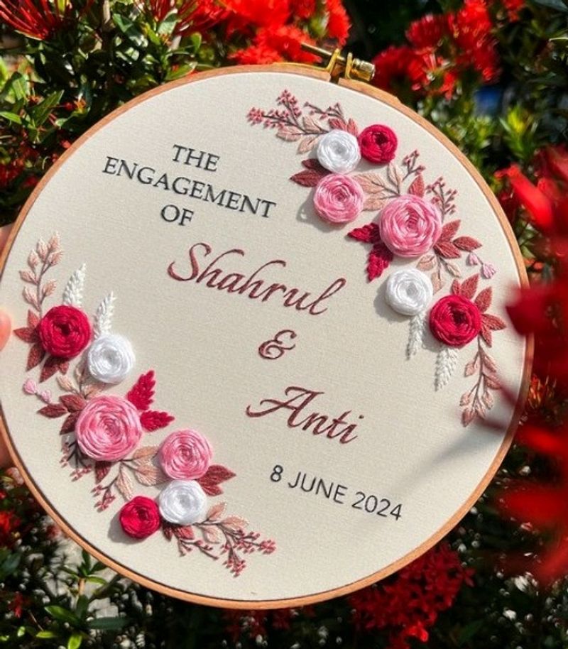Engagement Hoop 🌸🌹