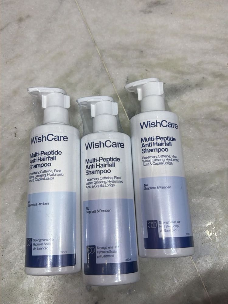 WishCare Multi-Peptide Anti Hairfall Shampoo
