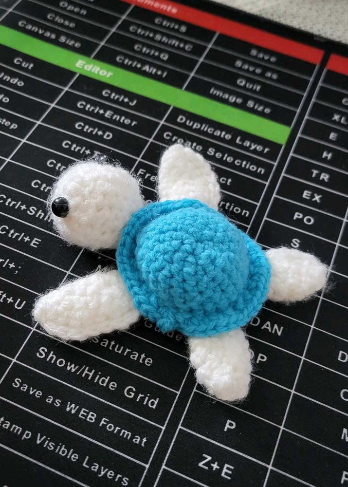 crochet turtle