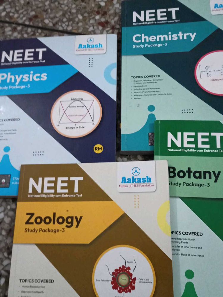 NEET Study Package-3 Books