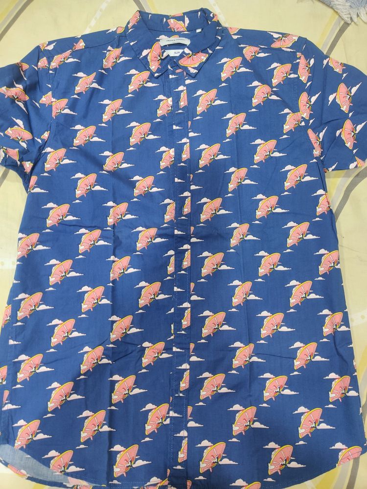 Jack &amp; Jones Printed Half Sleeves Tshirt
