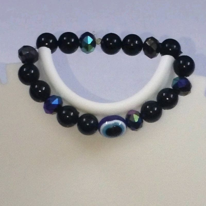 Braslate Acrylic shinning Pearl's Navy blue black