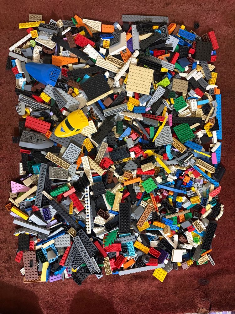 Large Assortment of Lego Bricks