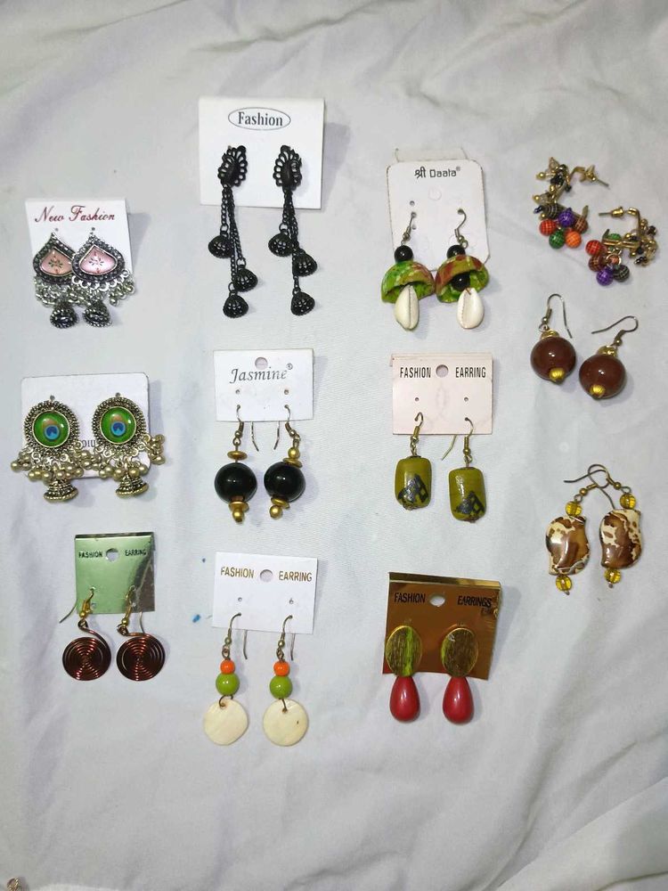 1⁵Ocoins each 🎊🎊 ethnic indo western earrings