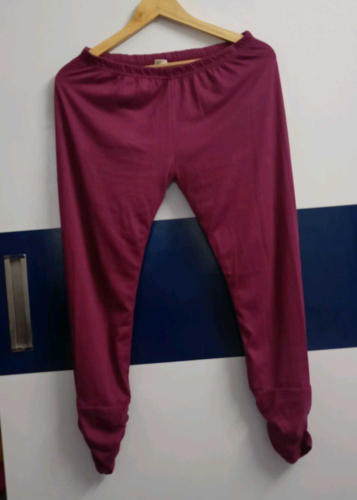 Comfortable Burgundy Leggings
