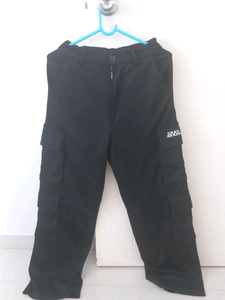 Black Cargo Pants
